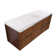 LACAVA Kubista 21'' Solid Surface Rectangular Bathroom Sink with Overflow