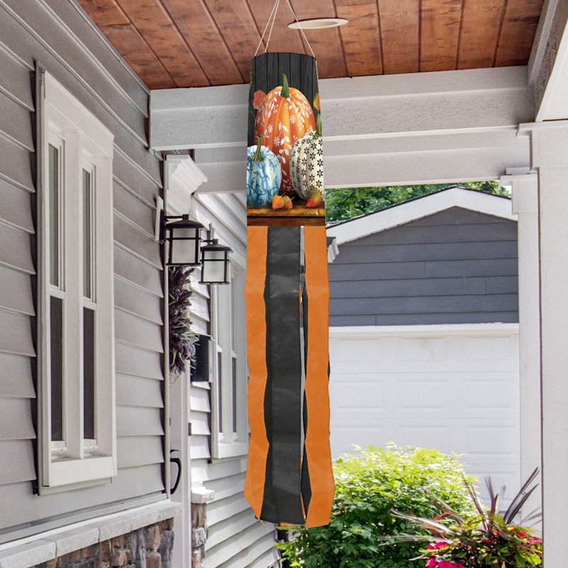 Elegant Pumpkins Windsock