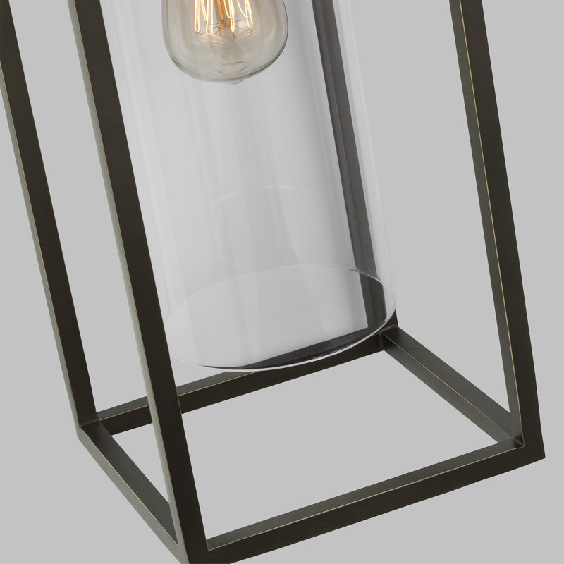 Kota Wall Light, Antique Bronze, 23" H x 8" W x 8" D