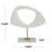 Leominster Polystone Abstract Sculpture with Marble Base