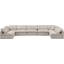 Grand canapé modulaire rembourré 7 pièces Itala-94482575