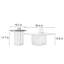 Ensemble de tables basses Modern