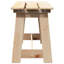 Solid Wood Outdoor Bench