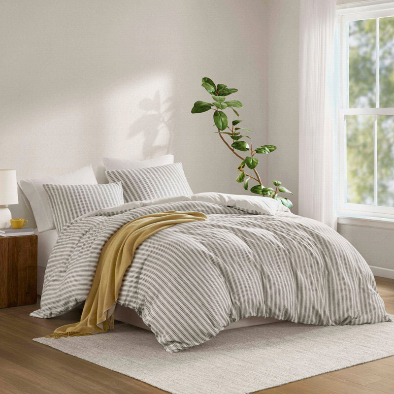 Ensemble de couette 3 pièces, Tanné, Housse de couette grand + 2 pièces supplémentair