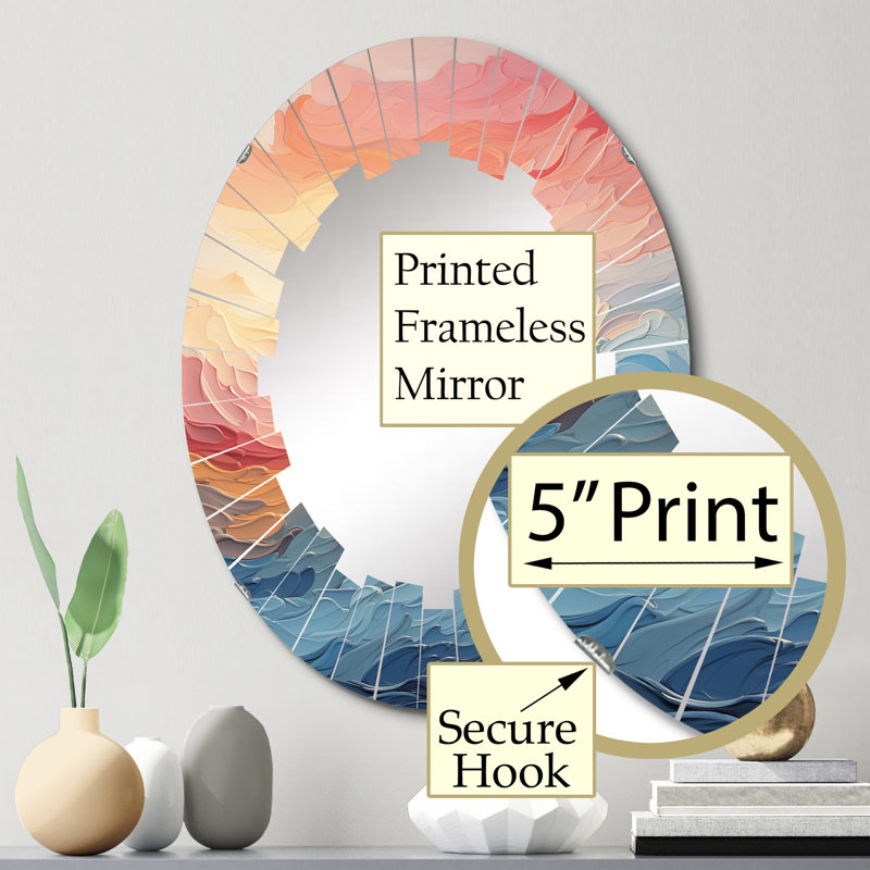 Miroir mural Dorrianne, 30 po x 20 po