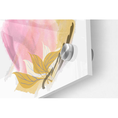Fleurs abstraites - ensemble de 3 reproductions sans cadre