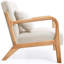 Chaise avec accoudoirs de lecture rembourrée Comfy-556028735