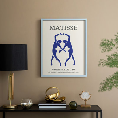 «Vintage Portrait Print Cxxxxi», reproduction encadrée - bois massif