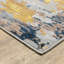 Tapis jaune / bleu / blanc Belinda-1726457191