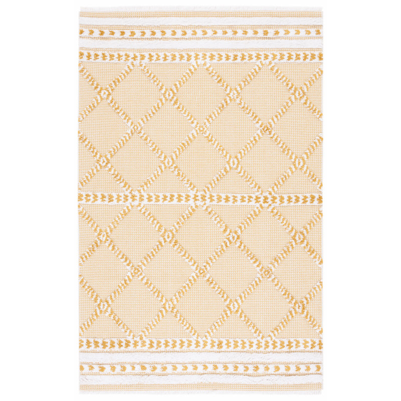 Tapis géométrique Baylum Performance, Rectangle 5 pi x 7 pi 7 po