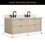  Meuble-lavabo flottant 60 po-1443329793
