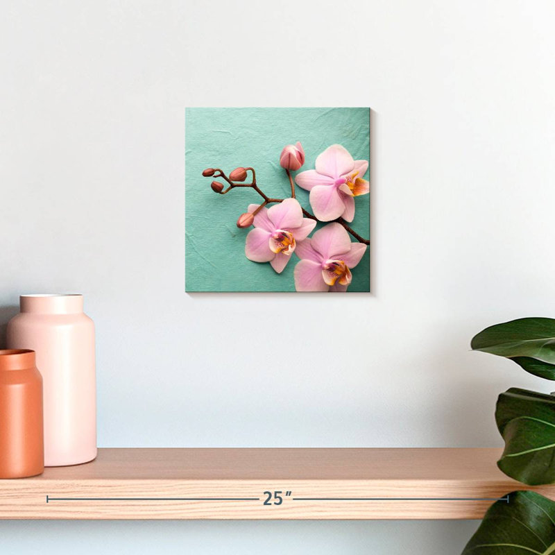 Orchidées roses pâle Harnek, H 10 po x l 10 po