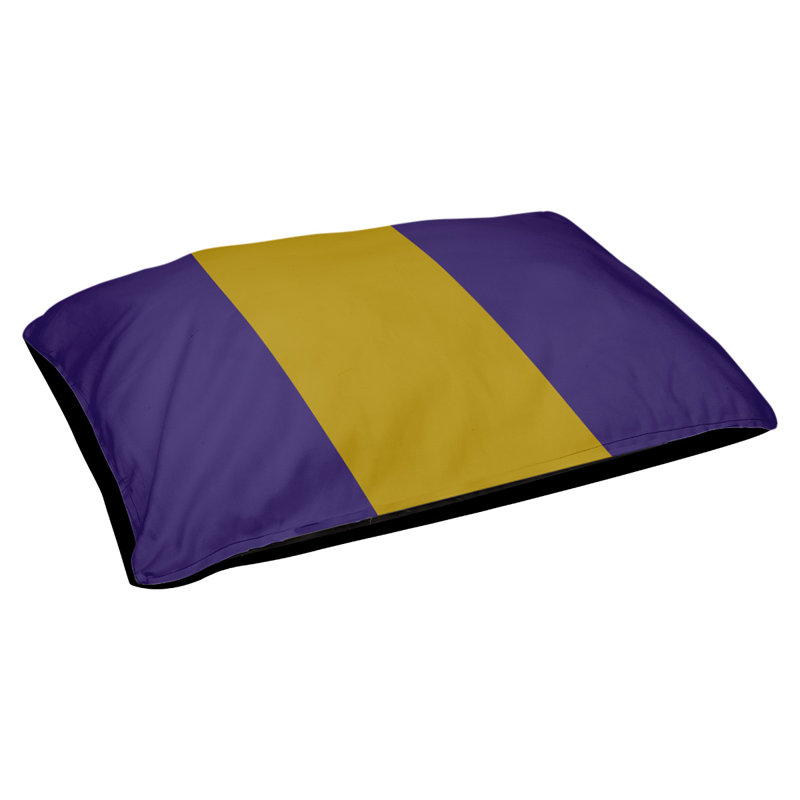 Coussin d'extérieur Toronto, Moyen (l 40 po x P 30 po x H 6,5 po), Mauve / doré