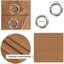 100 % Polyester Blackout Eyelet Synthetic Room Darkening Thermal Curtain-1088593985-1088593986