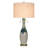 Ceramic Table Lamp - Ceramic Wave - White Shade