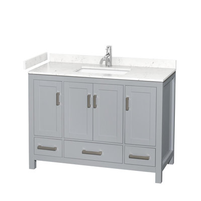 Sheffield 48" No Mirror Bathroom Vanity Set