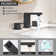 2-handle Bathroom Faucet with Drain Assembly