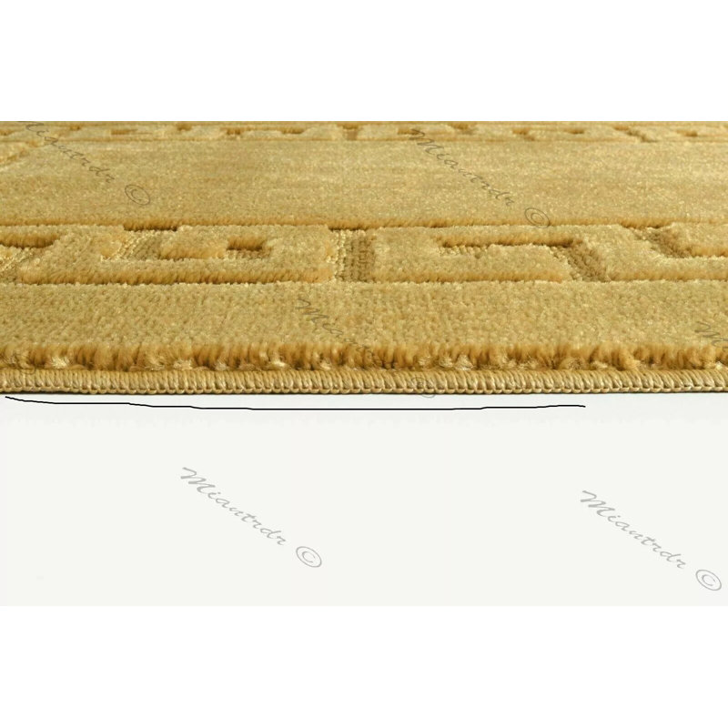Ajene Solid Colour Area Rug, Rectangle 60cm x 110cm