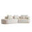 Comfortable Oversized Sectional Sofa with Plush Pillows for Relaxation-148028260