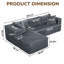 Canapé modulaire en L 105 po-1511108914-1511108915