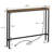 Narrow Console Sofa Table with Outlet-1229819859-1229819856