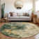 Machine Washable Indoor/Outdoor Chayil ACN1073 Aloe Rug