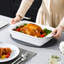 Rectangle Porcelain China Casserole Bakeware