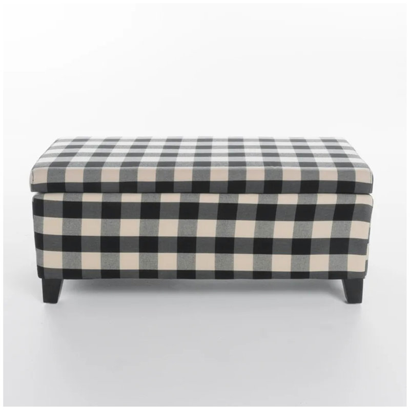 OTTOMAN DE RANGEMENT, Noir, noir, noir, noir