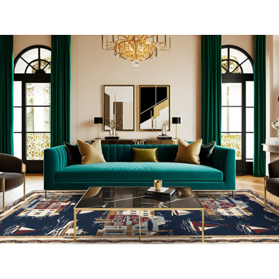 Tapis nautique lavable Seaside Towns