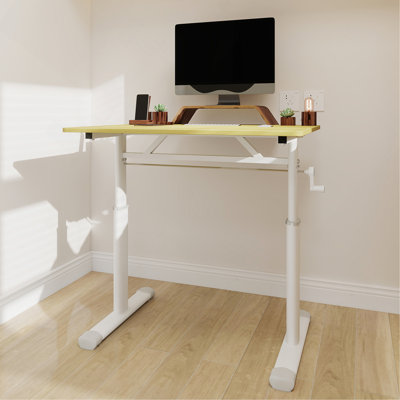Adjustable Study Desk For Kids & Adults – Height-Adjustable, Multi-Purpose Home/Office Desk, Compact Design