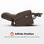 102.1cm Wide Lift Assist Standard Recliner with Heated Cushion-2130267658