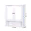 Armoire murale de salle de bain - Finition élégante de style armoire blanche et peu encombrante