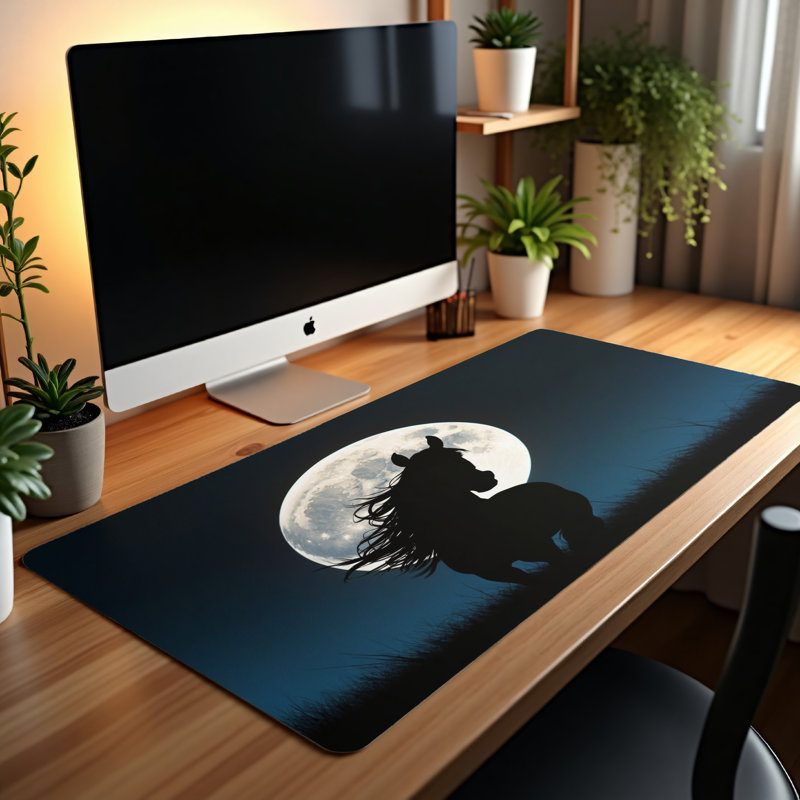 Polyester Desk Pad, 23.6x13.8