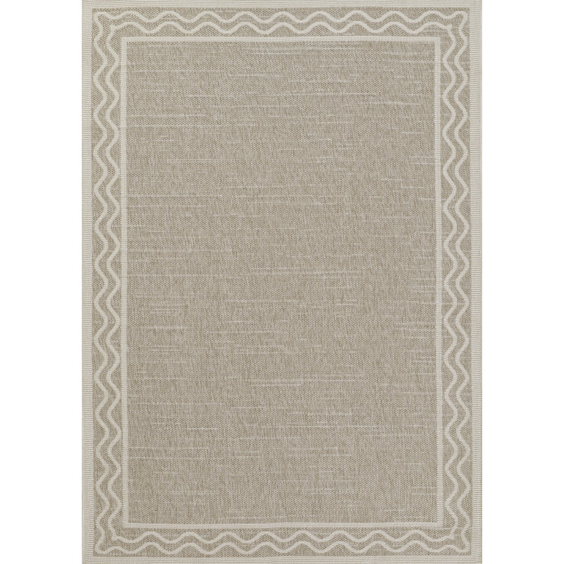 Tapis gris Erin Gates par Momeni Saybrook Ripple, Rectangle 6 pi 6 po x 9 pi