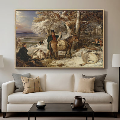 The Day's Sport, 1826 - James Ward, toile tendue avec châssis