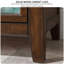 Commodes d'appoint rétro en bois peint vieilli