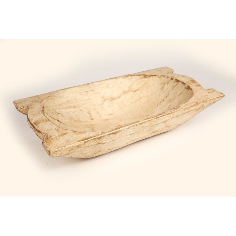 Bol décoratif Bober, Blanc antique