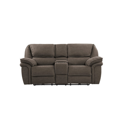 Causeuse inclinable en similicuir 82,7 po Ellinger