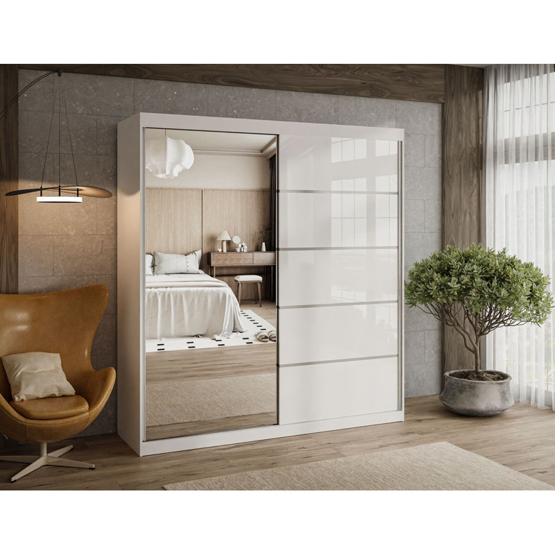 Arrollo Sliding Door Wardrobe with Mirror