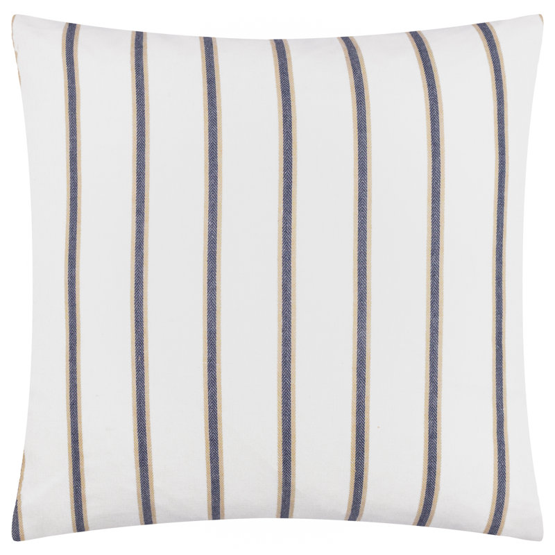 Ashritha Striped Cushion, Cream, Square 45cm