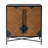 Modern Storage Cabinet With Geometric Pattern