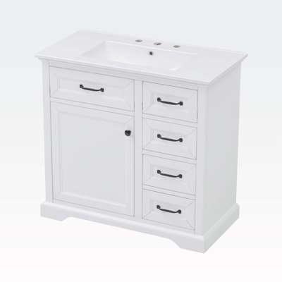36" Bathroom Vanity with Sink