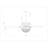 52" Jacira 5 - Blade Crystal Ceiling Fan with Remote Control and Light Kit Included