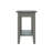 Jarrah Solid Wood End Table and Built-In Outlets-413790815-413790816
