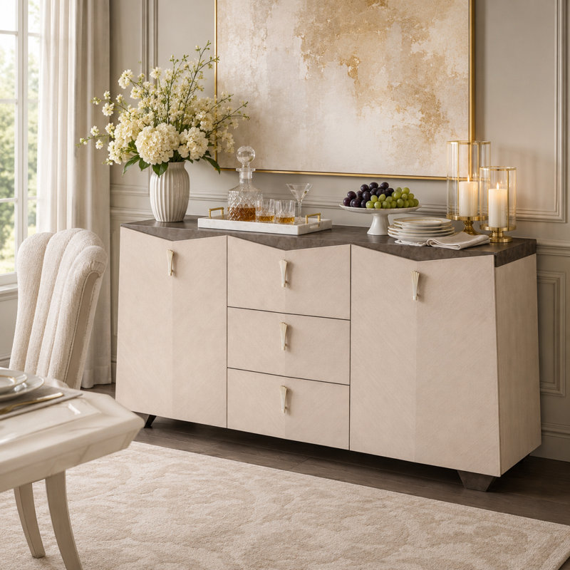 Fantosini Sideboard - Silver Mist