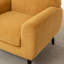 Chaise d'appoint rembourrée avec accoudoirs ronds Deivi-1632049337