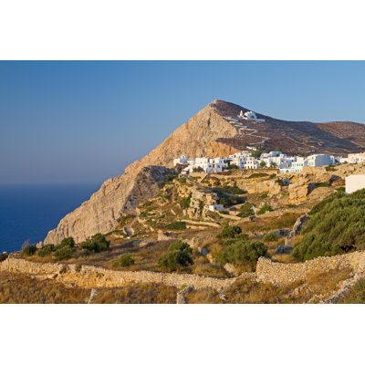 Folegandros Island, Greece - Wrapped Canvas Print