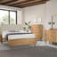 Winston Light Ash 2-Drawer Nightstand Bedside Table