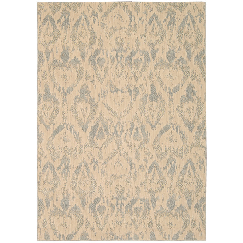 Huntingtown Viscose Abstract Indoor Rug, Rectangle 5'3" x 7'5"