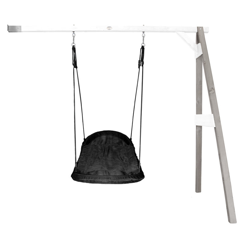 AXI Hemlock Swing Set with 1 Swing(s), Grey/White